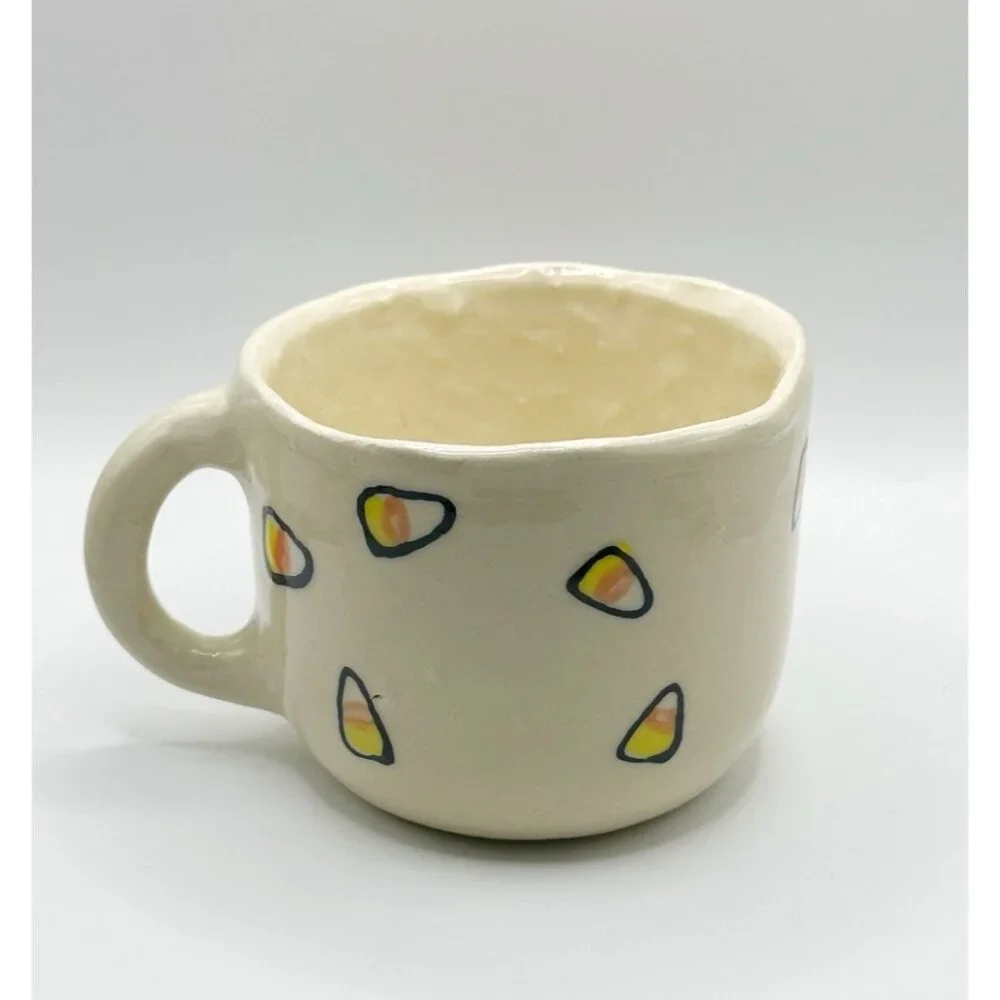 Cotta Ceramics‎ Adorable Candy Corn Face Mug Cup